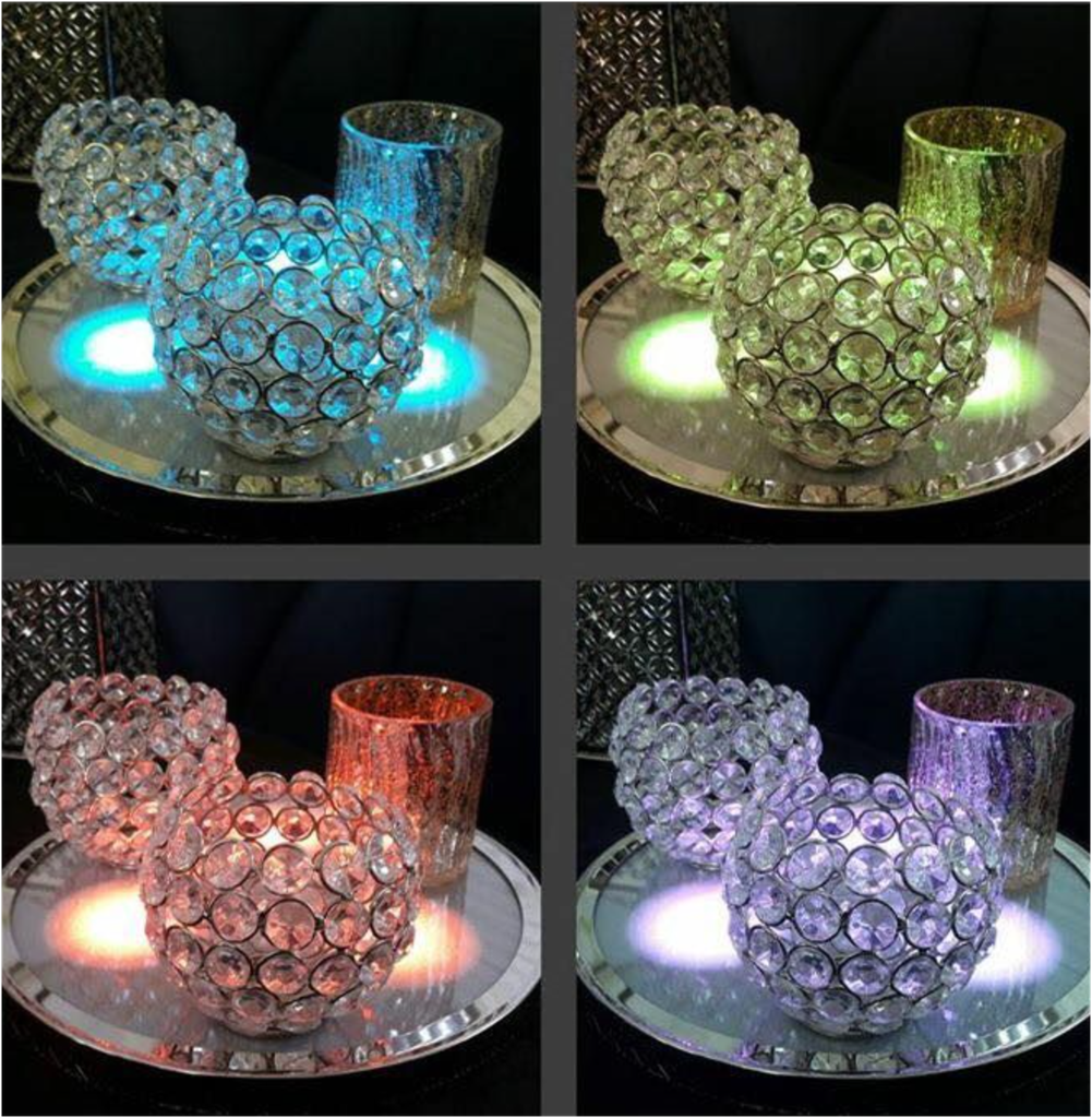 Lueur Moderne - Support élégant pour bougie LED