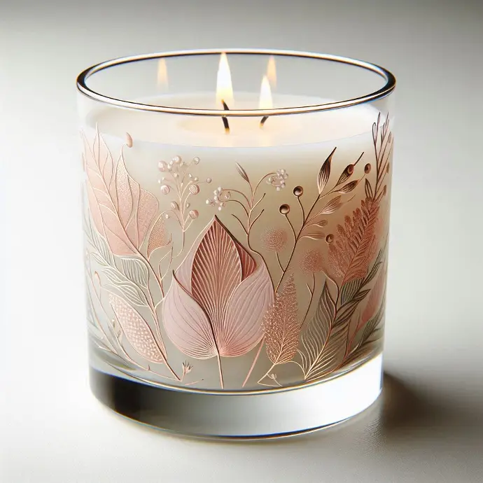 Bougie Simple - La lumière pure